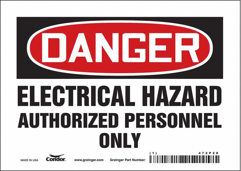 J6925 Safety Sign 5 inx7 in Vinyl MPN:472P28