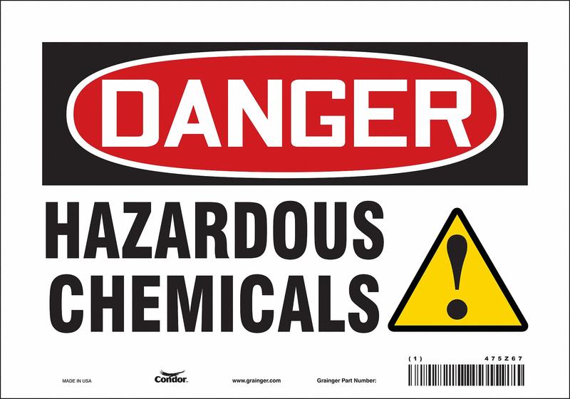 Safety Sign 7 inx10 in Vinyl MPN:475Z67