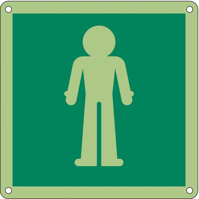 IMO Safety Sign 6x6in Polycarbonate MPN:486F93