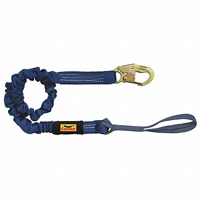 Shock-Absorbing Lanyard Blue MPN:45J283