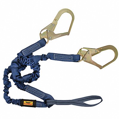 Shock-Absorbing Lanyard Blue MPN:45J285