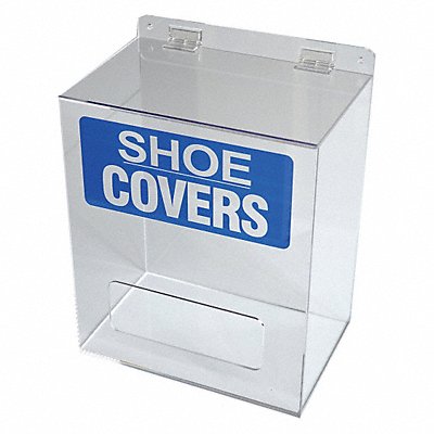 Shoe/Boot Cover Dispenser Clear/Blue MPN:30ZE63