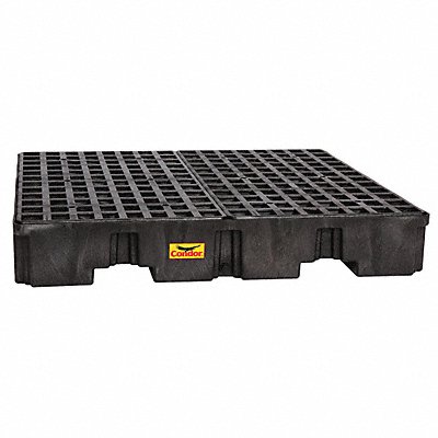 Drum Spill Containment Pallet Black MPN:1645BC