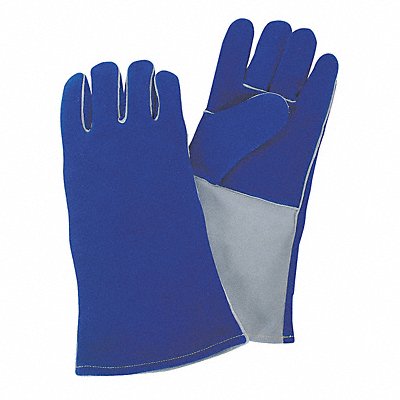 D1657 Welding Gloves Stick L/9 PR MPN:4TJX5