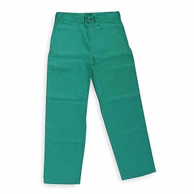 FR Treated Cotton Pants Green 50 Waist MPN:5WYR3