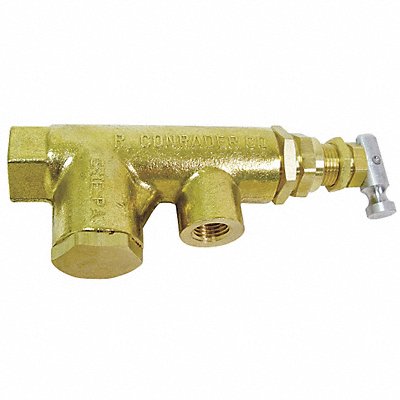 Pilot Valve 3/8 in Inlet Size Brass MPN:RCL-S-HU-125-150