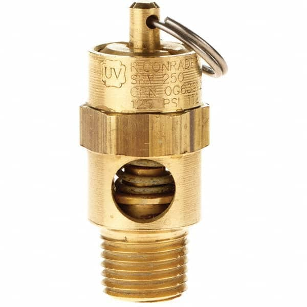 Pressure  Relief Valve: 1/4