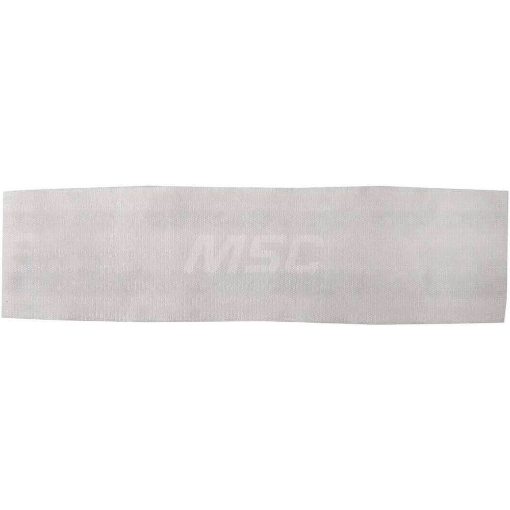 Wet Mop Pad: Hook & Loop, White & Gray Mop, Microfiber MPN:PRMM0080