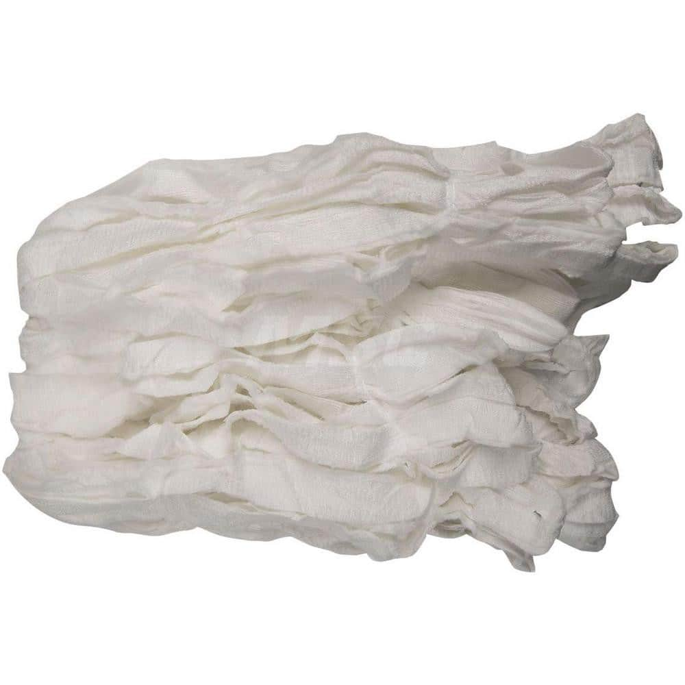 Wet Mop Loop: Clamp Jaw, White Mop, Microfiber MPN:PRMM4003