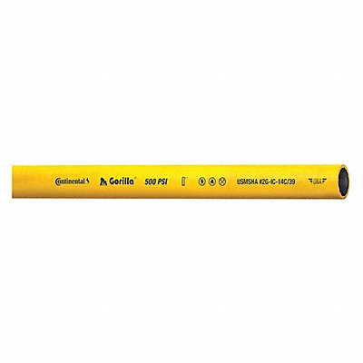 Air Hose 3/8 ID x 25 ft Yellow MPN:GOR03850-25-G