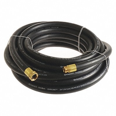 Garden Hose 3/4 ID x 25 ft Black MPN:CWH075-25MF-G