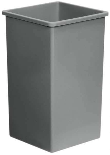 25 Gal Square Gray Trash Can MPN:25GY