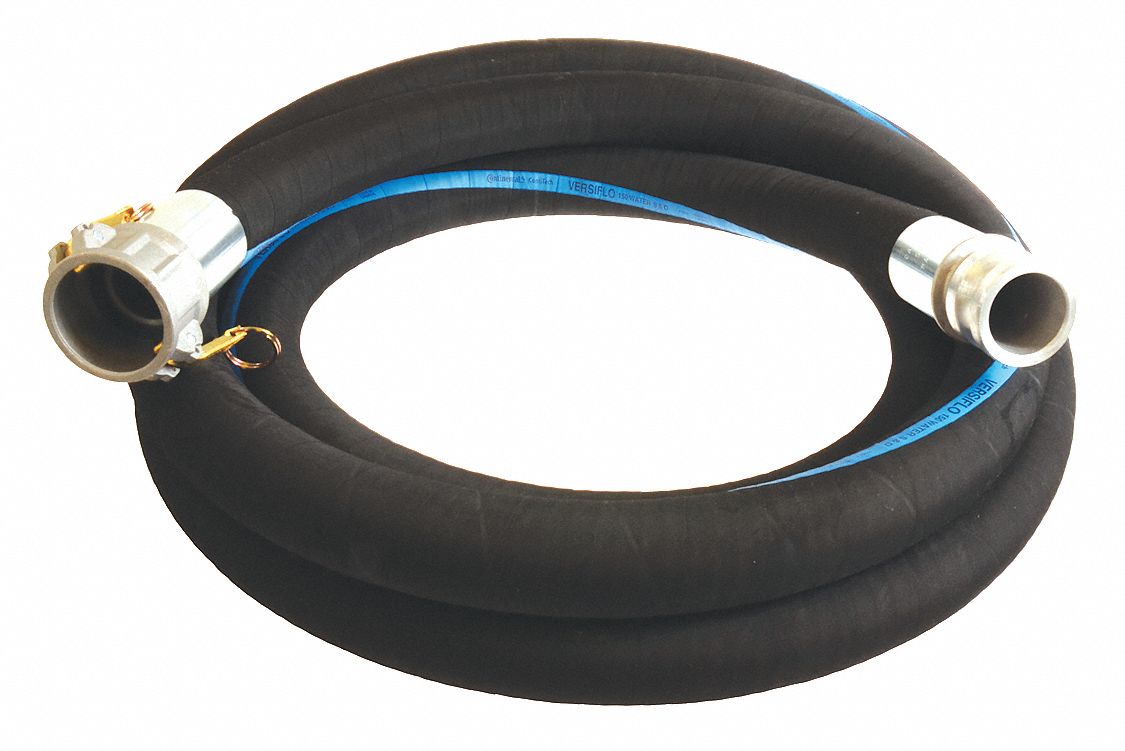 Water Hose Assembly 1-1/2 ID 20 ft. MPN:4YLN6