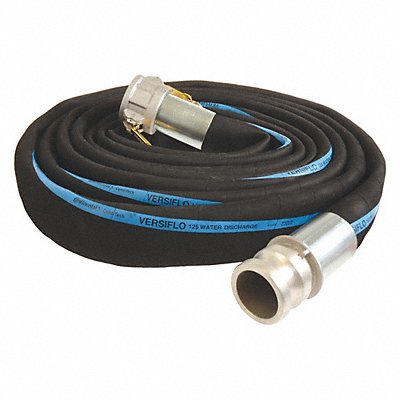 Water Hose 1-1/2 ID x 50 ft Black MPN:RD150-50CE-G