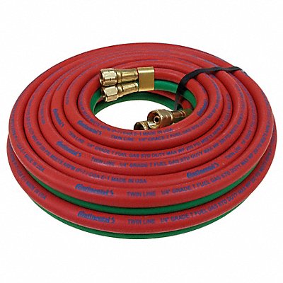 Twin Line Welding Hose 3/8 50 ft. MPN:TWT-04-025BB