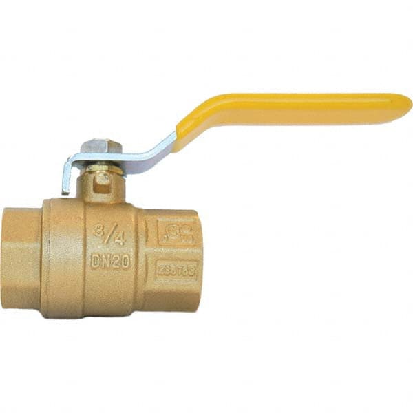 2-Way Manual Ball Valve: 1/2