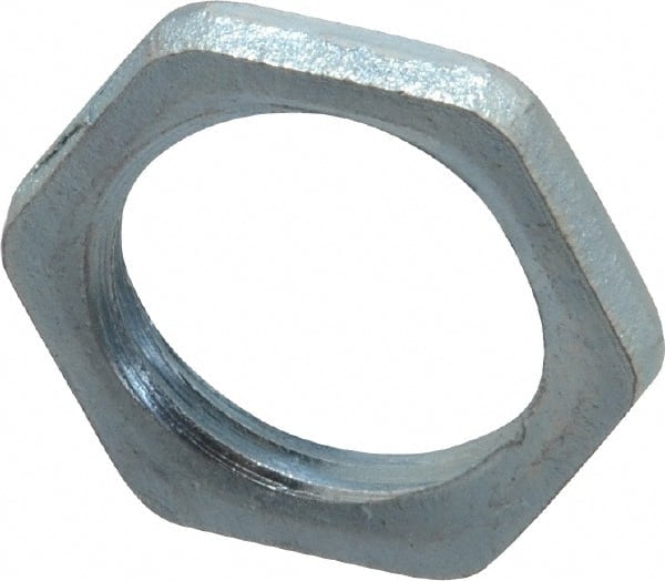 Conduit Locknut: For Rigid & Intermediate (IMC), Steel, 3/8