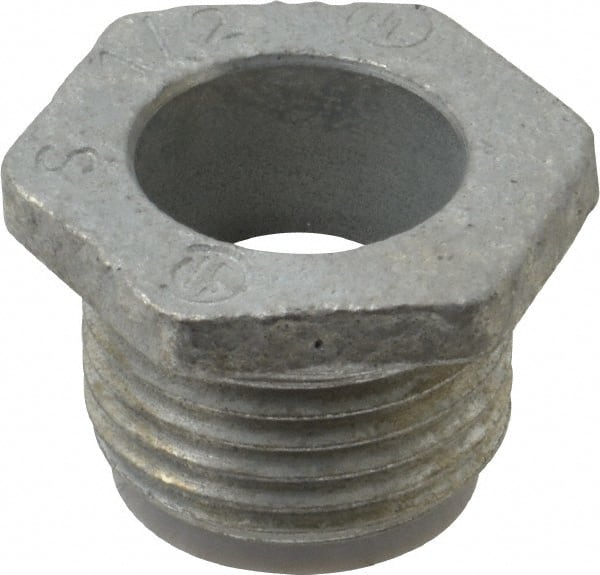 Conduit Nipple: For Rigid & Intermediate (IMC), Malleable Iron, 1/2