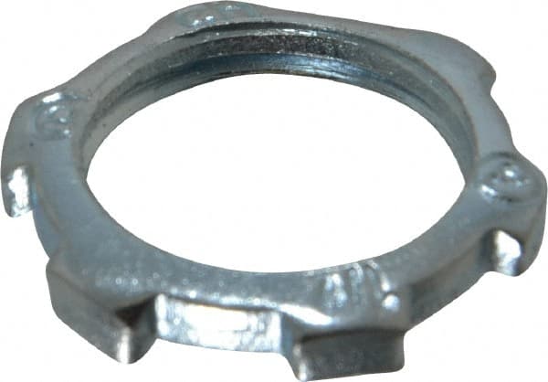 Conduit Locknut: For Rigid & Intermediate (IMC), Steel, 1/2