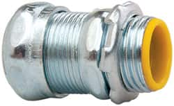 Conduit Connector: For EMT, Steel, 1/2