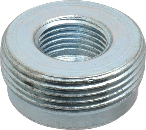 Conduit Reducer: For Rigid & Intermediate (IMC), Steel, 1-1/4 to 1/2