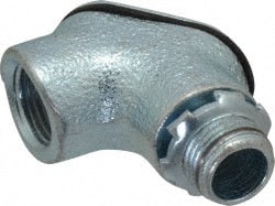 Conduit Elbow: For Rigid & Intermediate (IMC), Malleable Iron, 1/2