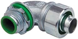 Conduit Connector: For Liquid-Tight, Malleable Iron, 1/2