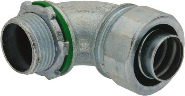 Conduit Connector: For Liquid-Tight, Malleable Iron, 3/4