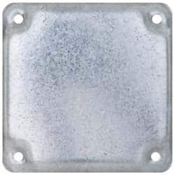 Square Surface Electrical Box Cover: Steel MPN:TP503