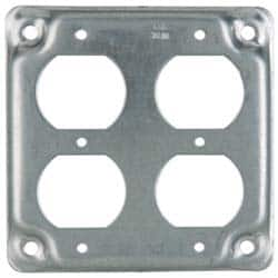 Square Surface Electrical Box Cover: Steel MPN:TP510