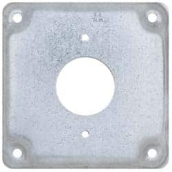 Square Surface Electrical Box Cover: Steel MPN:TP514