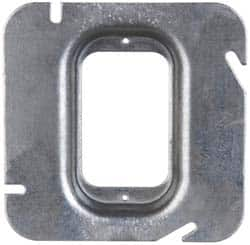 Square Electrical Box Cover: Steel MPN:TP574