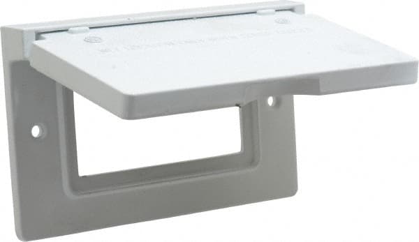 Weather Proof Electrical Box Cover: Aluminum MPN:TP7237