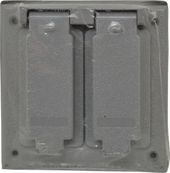 Weather Proof Electrical Box Cover: Aluminum MPN:TP7244