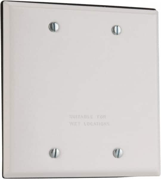 Weather Proof Electrical Box Cover: Aluminum MPN:TP7297