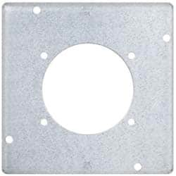 Square Surface Electrical Box Cover: Steel MPN:TP734