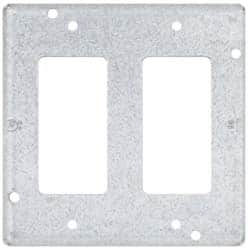 Square Surface Electrical Box Cover: Steel MPN:TP741