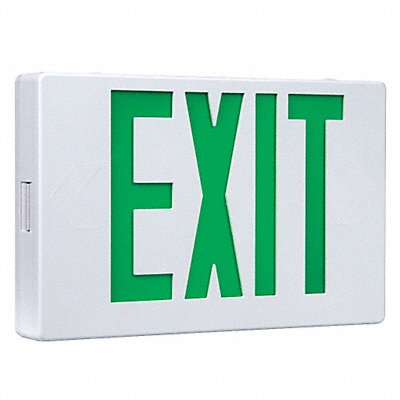 Exit Sign 3.0 Green 7-1/2 in H MPN:APX6G