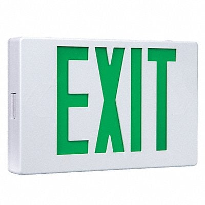 Exit Sign 3.0W Green 1 or 2 Faces MPN:APX7G