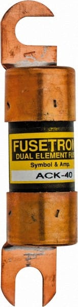 40 Amp Time Delay Fast-Acting Forklift & Truck Fuse MPN:ACK-40