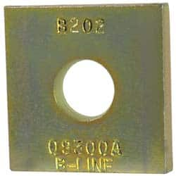 Strut Channel Square Washer: Use with Cooper B-Line - Metal Framing Channels, 1/2