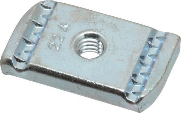 Strut Channel Channel Nut without Spring: Use with B12, B22, B24, B26 & B32 Channel/Strut & Cooper B-Line - B11, 1/4