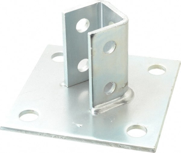 Strut Channel Post Base: Use with Cooper B-Line - Channel/Strut (All Sizes Except B62 & B72), 1/2