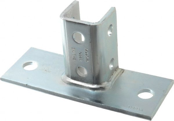 Strut Channel Post Base: Use with Cooper B-Line - Channel/Strut (All Sizes Except B62 & B72), 1/2