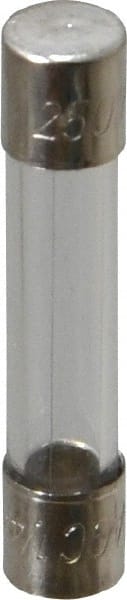 Cartridge Fast-Acting Fuse: 0.25 A, 1-1/4