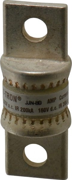 Cartridge Fast-Acting Fuse: T, 80 A, 2-5/32