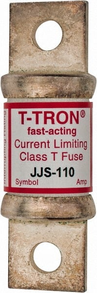 Cartridge Fast-Acting Fuse: T, 110 A, 22.2 mm Dia MPN:JJS-110