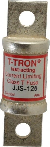 Cartridge Fast-Acting Fuse: T, 125 A, 22.2 mm Dia MPN:JJS-125