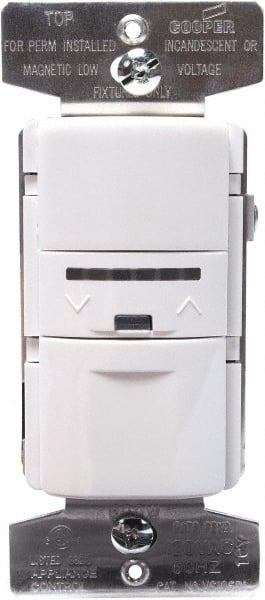 1,000 Square Ft. Coverage, Infrared Vacancy Sensor Wall Switch MPN:VS106D1-W