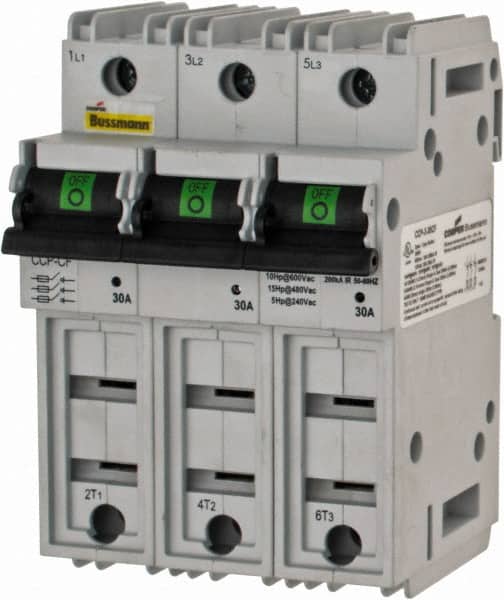 Cam & Disconnect Switch: Open, Fused, 30 Amp, 600VAC, 3 Phase MPN:CCP-3-30CF